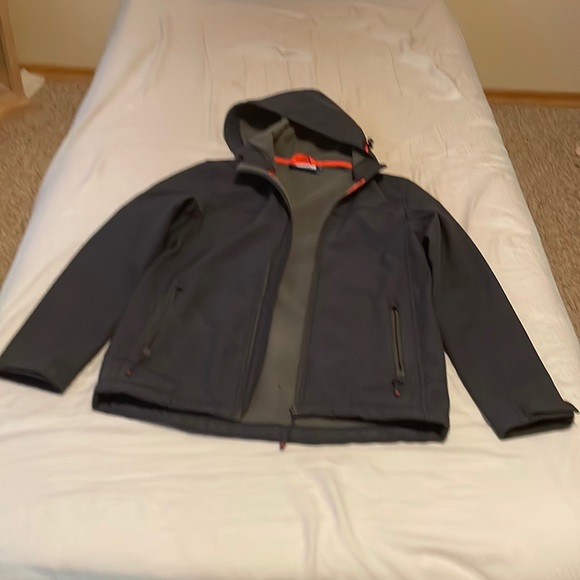 Mens mountain warehouse soft shell jacket blue size small - Picture 2 of 8